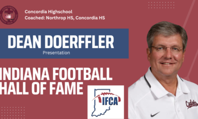 Dr. Jim Doerffler inducted into Ohio Football Hall of Fame.