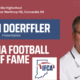 Dr. Jim Doerffler inducted into Ohio Football Hall of Fame.