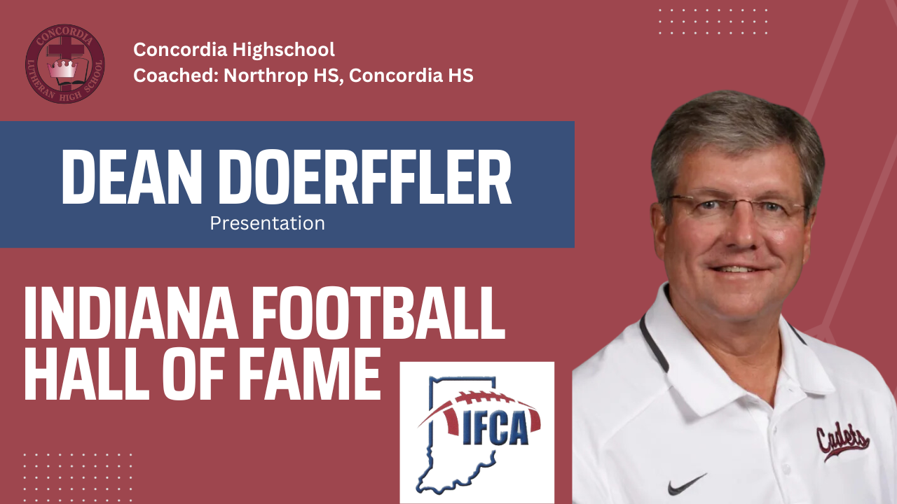 Dr. Jim Doerffler inducted into Ohio Football Hall of Fame.