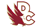 A simple red line drawing of a rooster's head with the letter D.