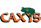 Logo of a company named CAXYS with a stylized orange and black design.