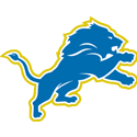 Blue lion logo on a yellow background.