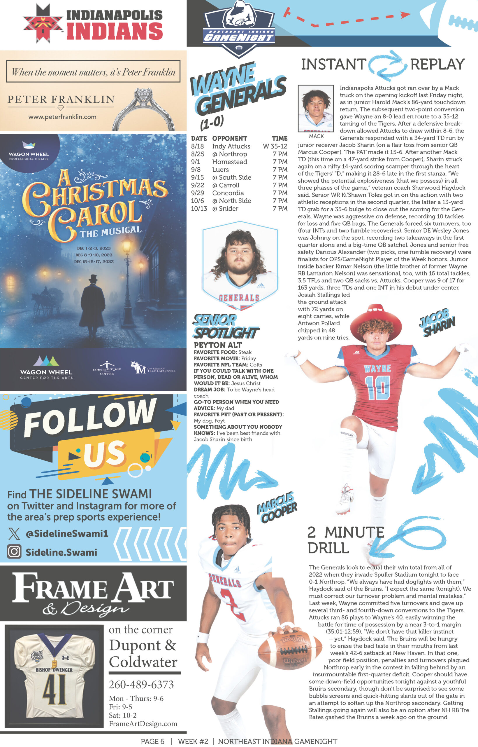 Children engaging in a fun holiday-themed craft with an article about 'A Christmas Carol.'