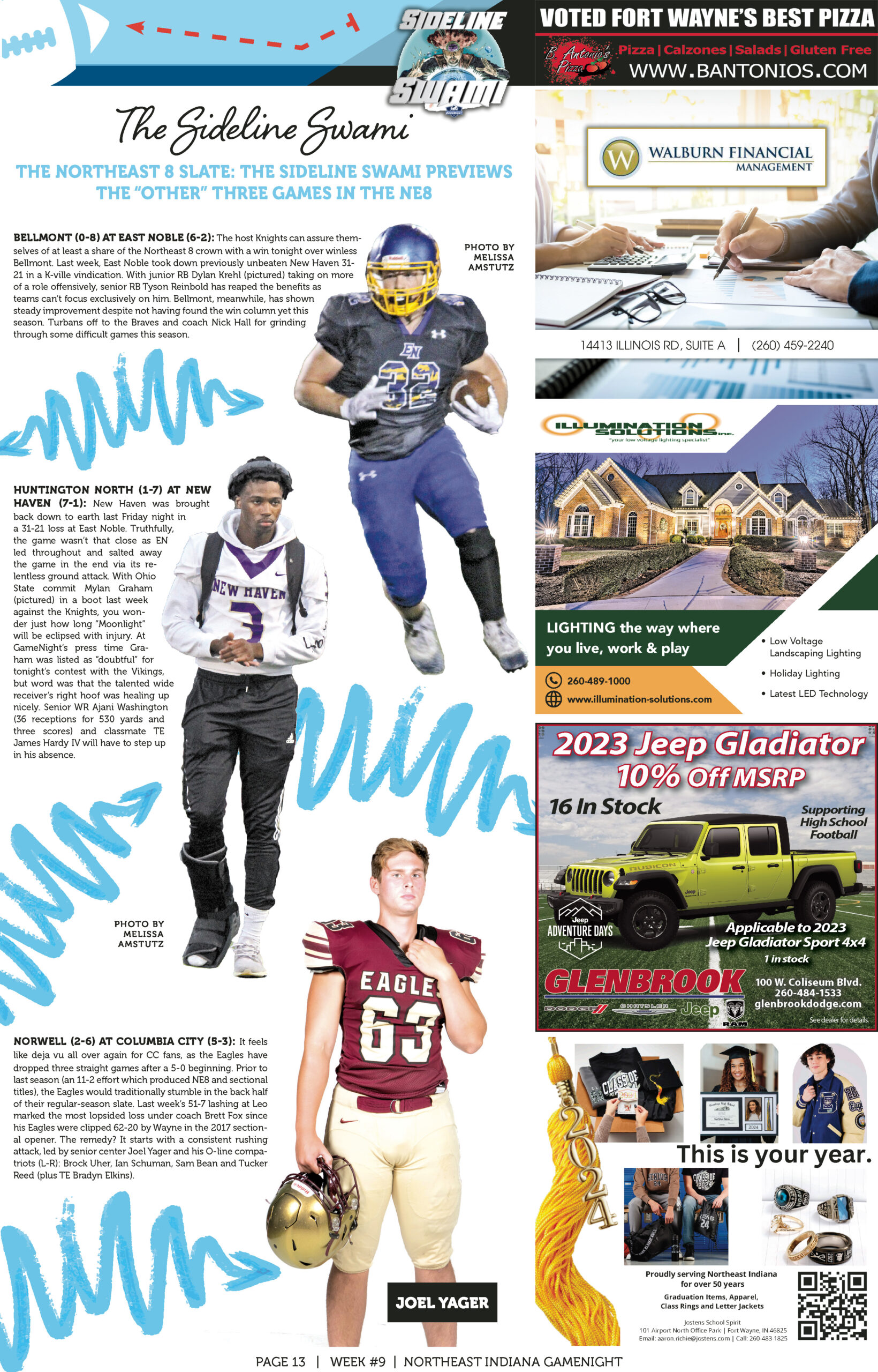 High school athletes showcase diverse sports and achievements in a dynamic collage.