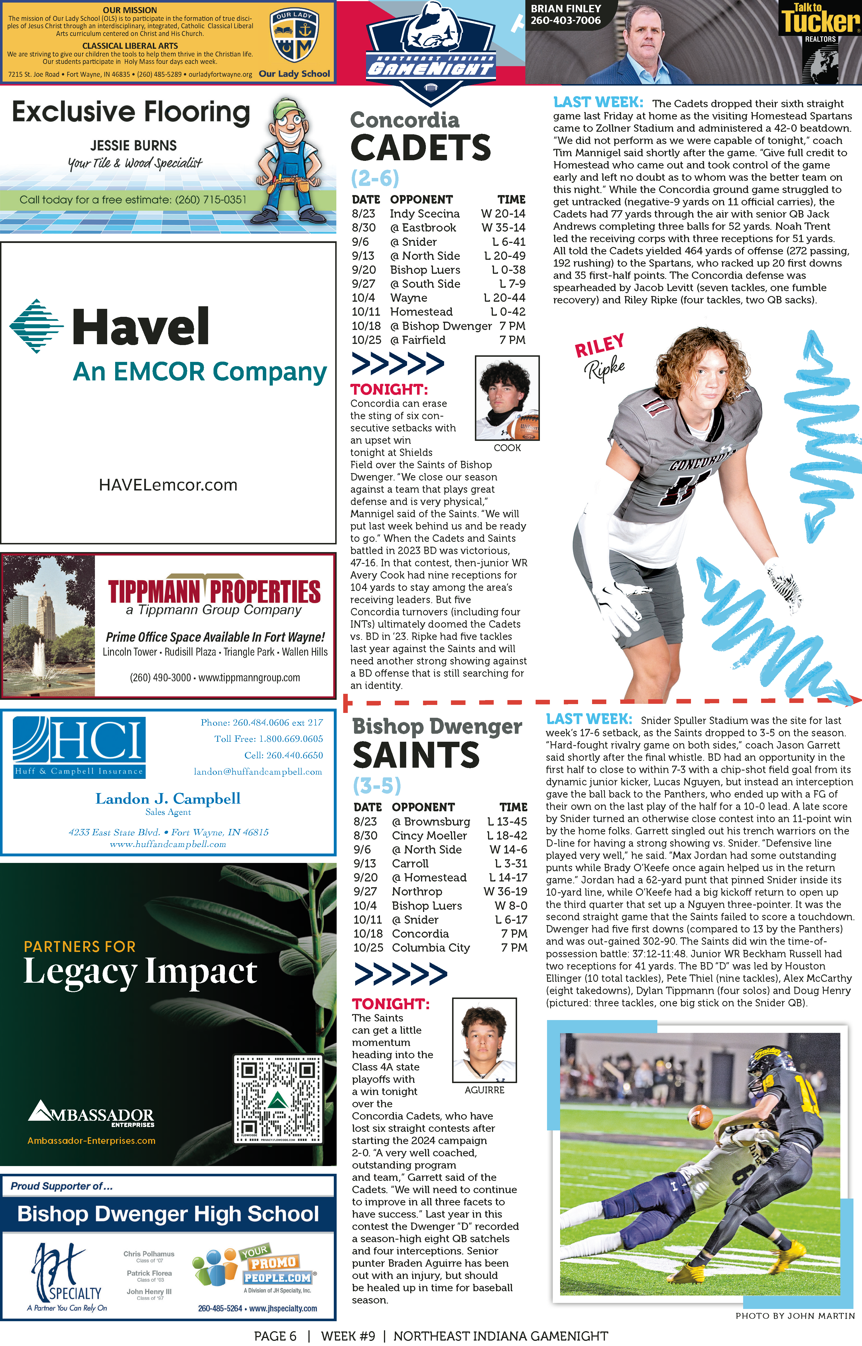 A woman in athletic wear is shown alongside fitness challenge details and sponsor logos.